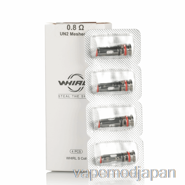 Vape Mod Uwell Whirl S 交換用コイル [whirl S] 0.8ohm Un2 メッシュコイル